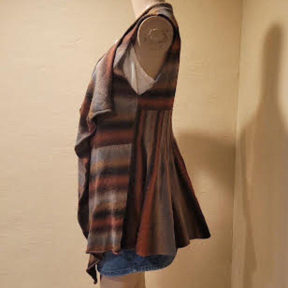 Arden B women's loose fit flowy cardigan vest - Size XS/S